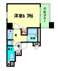 プレサンス内本町の物件間取画像